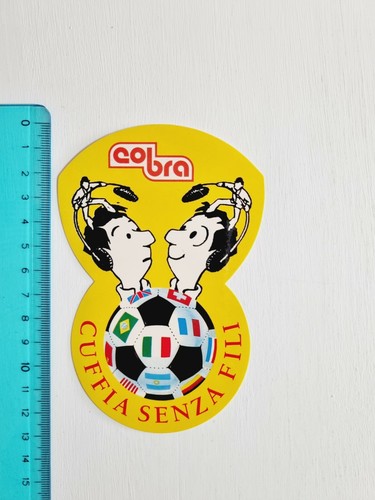 Adesivo cobra cuffia senza - cobra,