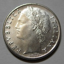 100 lire Minerva 2° tipo 1991