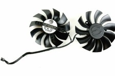 Coppia ventole ventola raffreddamento per EVGA GTX 750 780Ti 950 980Ti 1080Ti PLA09215B12H 87mm