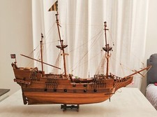 Veliero da modellismo in legno "Piccolo Galeone" (lunghezza = 77 cm)
