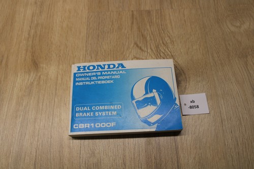 Honda cbr1000f manuale uso - honda,