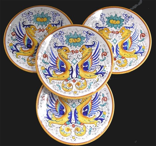 Deruta set big plates - deruta, of