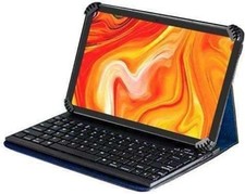 Navitech Blue Bluetooth Keyboard Case For Huawei MediaPad X2 7" Tablet