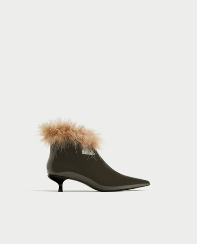 Stivali donna zara kaki - donna,
