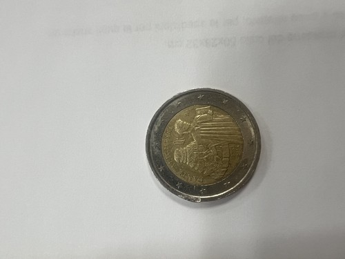 Moneta euro rara dante - 2,
