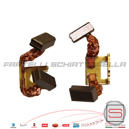 Coppia kit spazzole motorino - coppia,