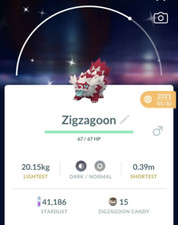 Shiny zigzagoon galar - shiny,