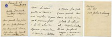 1068 LETTERA 1908 AUTOGRAFO