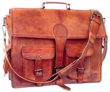 Borsa Messenger In Vera Pelle