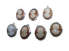 Ciondolo in Cammeo e Pendente