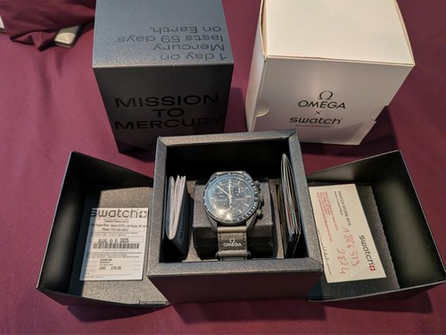 Omega swatch moonswatch - x,