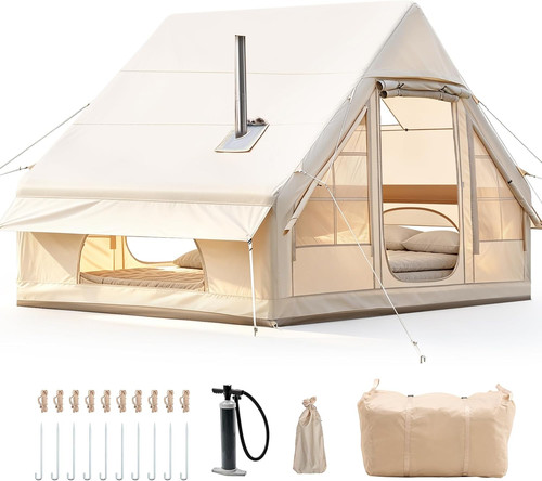 Tenda campeggio gonfiabile - campeggio,