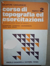 Libro - corso di topografia ed