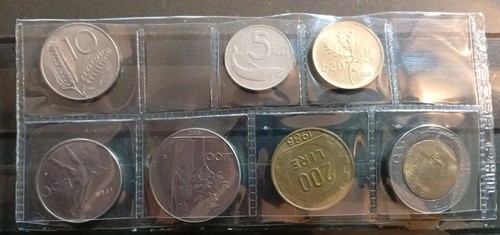 Italia 1988 monete 5 - -, 10