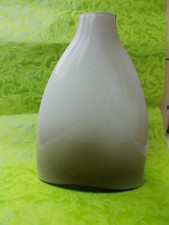 in sconto VASO PORTAFIORI DECORATIVO VETRO MURANO GRIGIO ARGENTO SOPRAMMOBILE