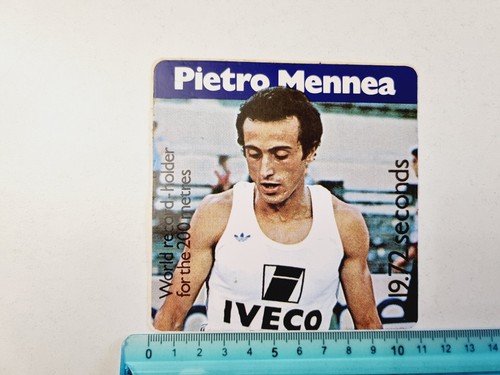 Adesivo pietro mennea 72 - adesivo, 19.72