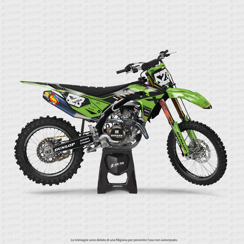 Kit grafiche per kawasaki - kit, kx