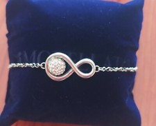 Braccialetto a forma di infinito e pallina con inserti in acciaio - Morellato