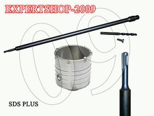 Fresa a Tazza mm 160 CAROTATRICE + ASTA SDS PLUS 1000 MM