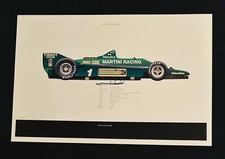 Stampa Mario Andretti firmata