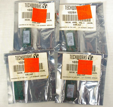 Lotto 4x4MB 4x9 30 pin moduli