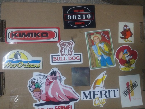 Adesivi vintage anni 90 - 11,