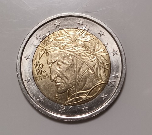 Moneta euro italia dante - euro,