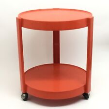 CARRELLO ORANGE VINTAGE ‘70s ORIGINALE MADE IN ITALY brionvega kartell Bar servo