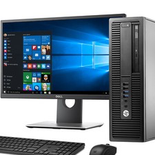 COMPUTER VELOCE PC i5 6° QUAD DESKTOP TOWER PC & SET TFT 16 GB WINDOWS 10 SSD & HDD