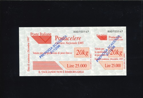 Posta celere 25000 senza - posta, l.