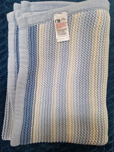 Mothercare coperta blu - coperta, righe