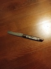 Coltello lavoro serramanico antico madreperla