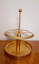 PORTA BOTTIGLIE PER LIQUORI IN METALLO ORO ASTORIA