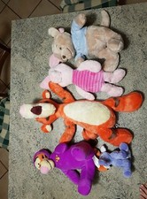 Lotto 5 peluches pupazzi