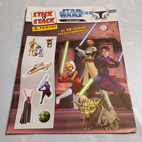 Panini album stick - and, stack