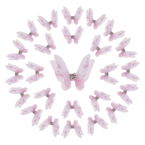 25pcs farfalle organza - 25pcs,