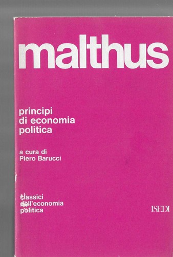 Malthus principi economia - malthus, di