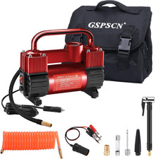 Red Tire Inflator Heavy Duty