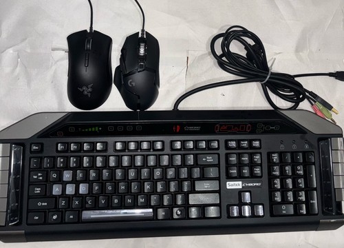 Saitek eclipse tastiera cyborg - saitek,