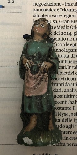 1950 statuina presepio - statuina,