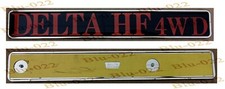 Sigla Badge Stemma Logo Lancia Delta HF 4WD Nuovo Originale