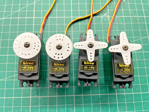 Hitec 422 servomotori con - hitec,
