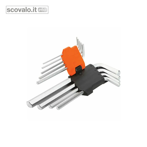Kit chiavi esagonali pezzi - 9,