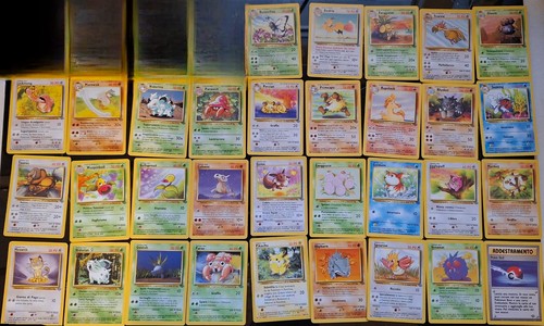 Carte pokemon vintage set - carte,