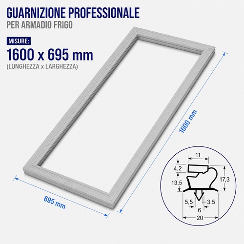 Guarnizione magnetica - magnetica, ad