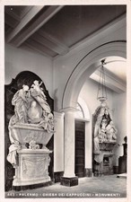 Palermo Sicilia Italia Chiesa Dei Cappuccini~Monumenti Foto Cartolina
