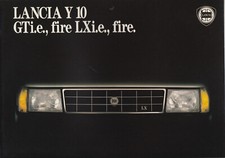PROSPETTO BROCHURE LANCIA Y10