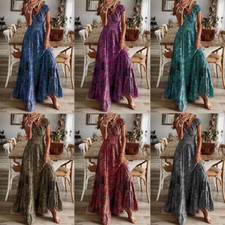 Abito Boho Da Donna Contro I