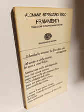 ALCMANE STESICORO IBICO -