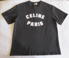 T-SHIRT UOMO CELINE PARIS LOGO